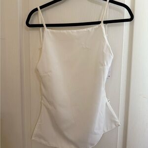 Backless Elegant White Women's Top